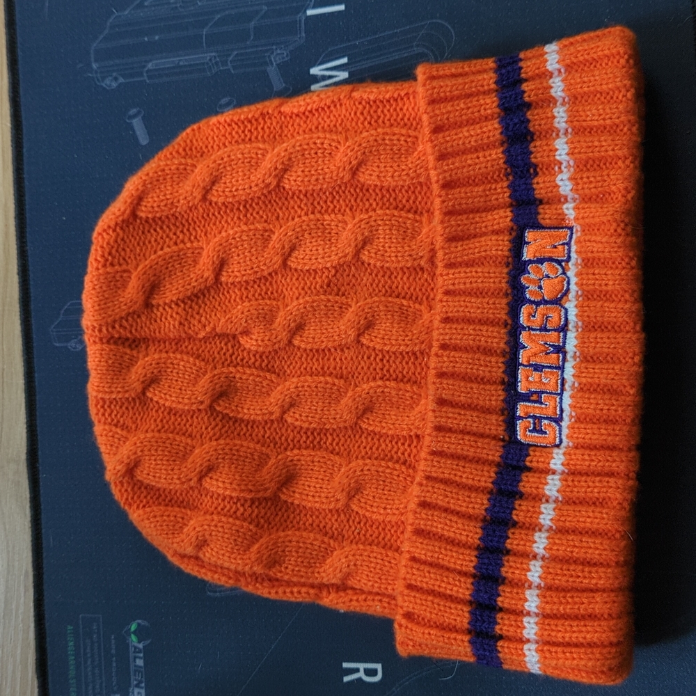 Clemson winter hat